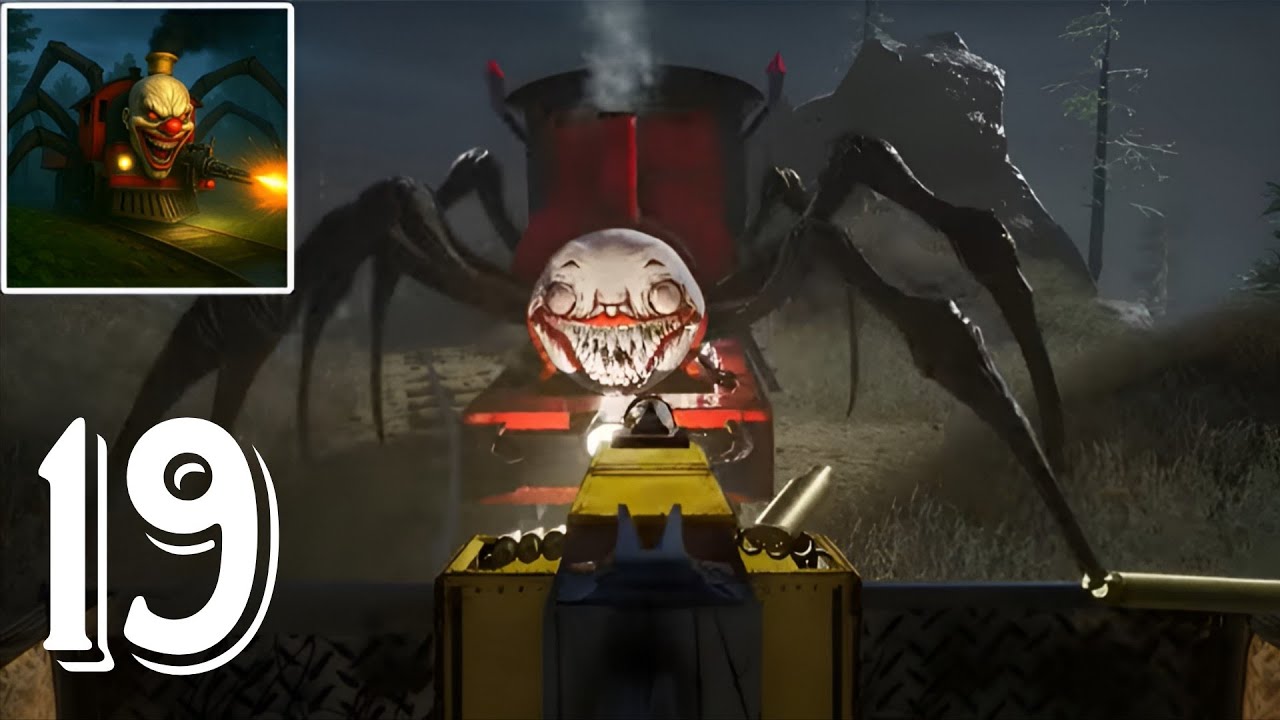 Scary Spider Train - Gameplay Walkthrough Part 19| Terrifying Monster Train (Android/iOS)