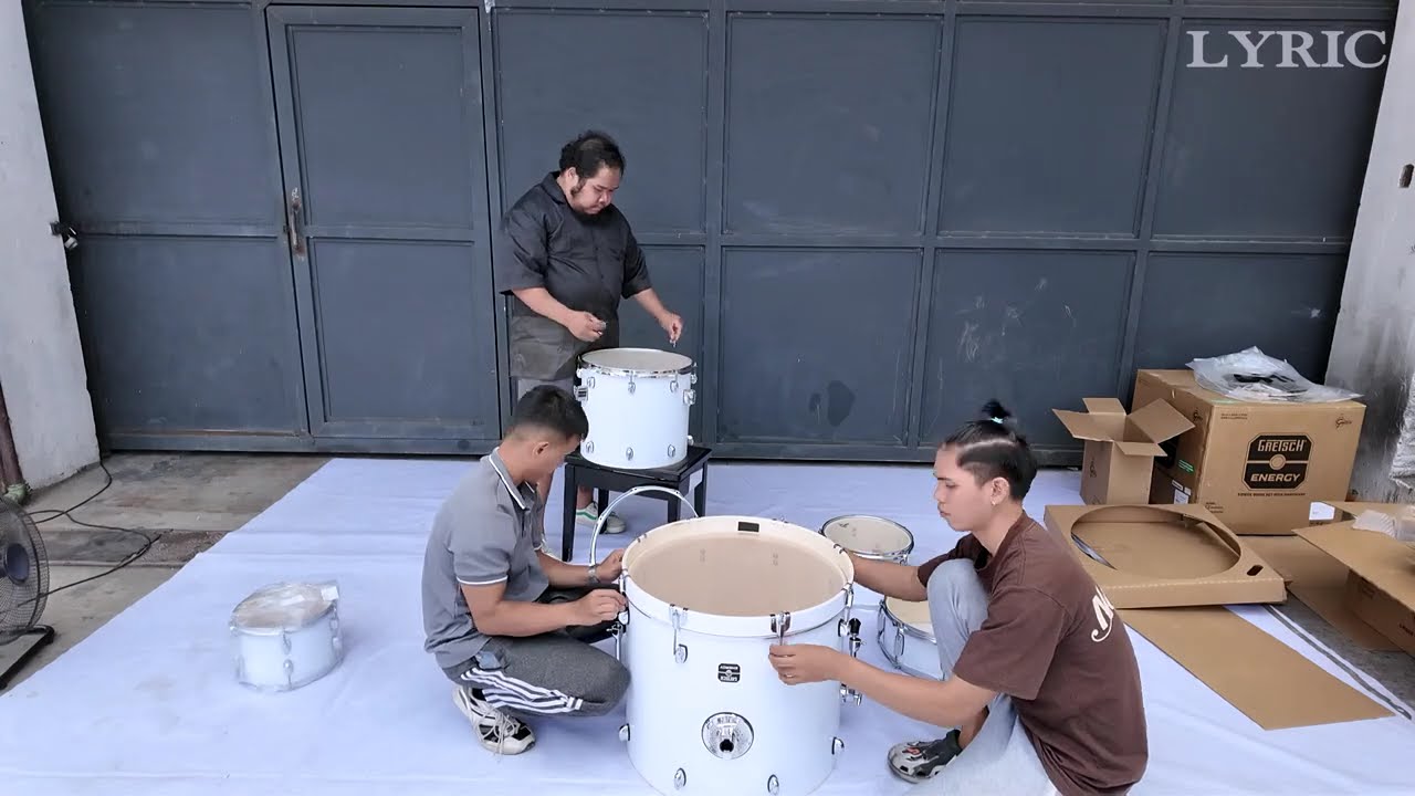 Unboxing Gretsch Energy Drum Kit