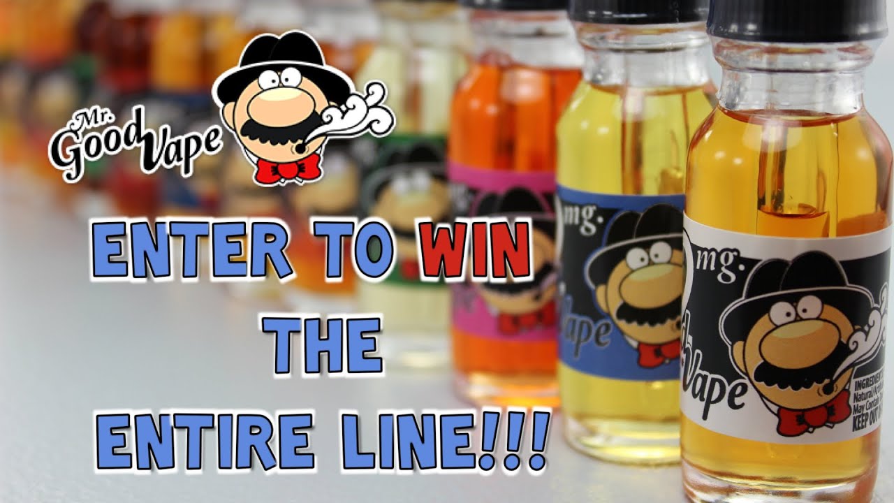 Mr. Good Vape: E-Liquid Giveaway Contest! *CLOSED*