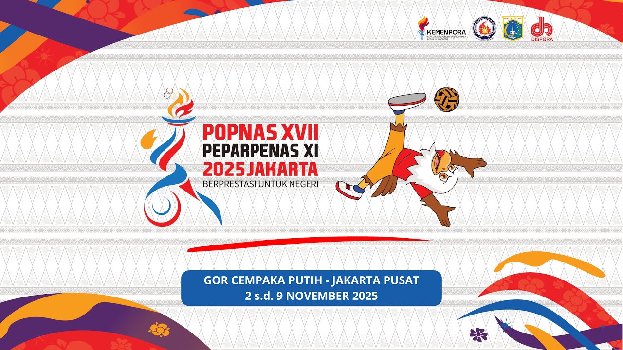 [LIVE] SEMI FINAL DOUBLE PUTRA | GORONTALO VS SULSEL | POPNAS XVIII JAKARTA 2025