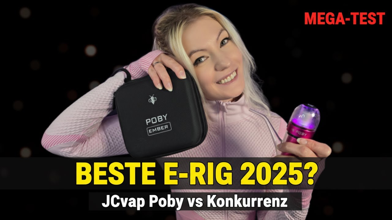 JCvap Poby vs Konkurrenz - Der beste portable E-Rig 2025?