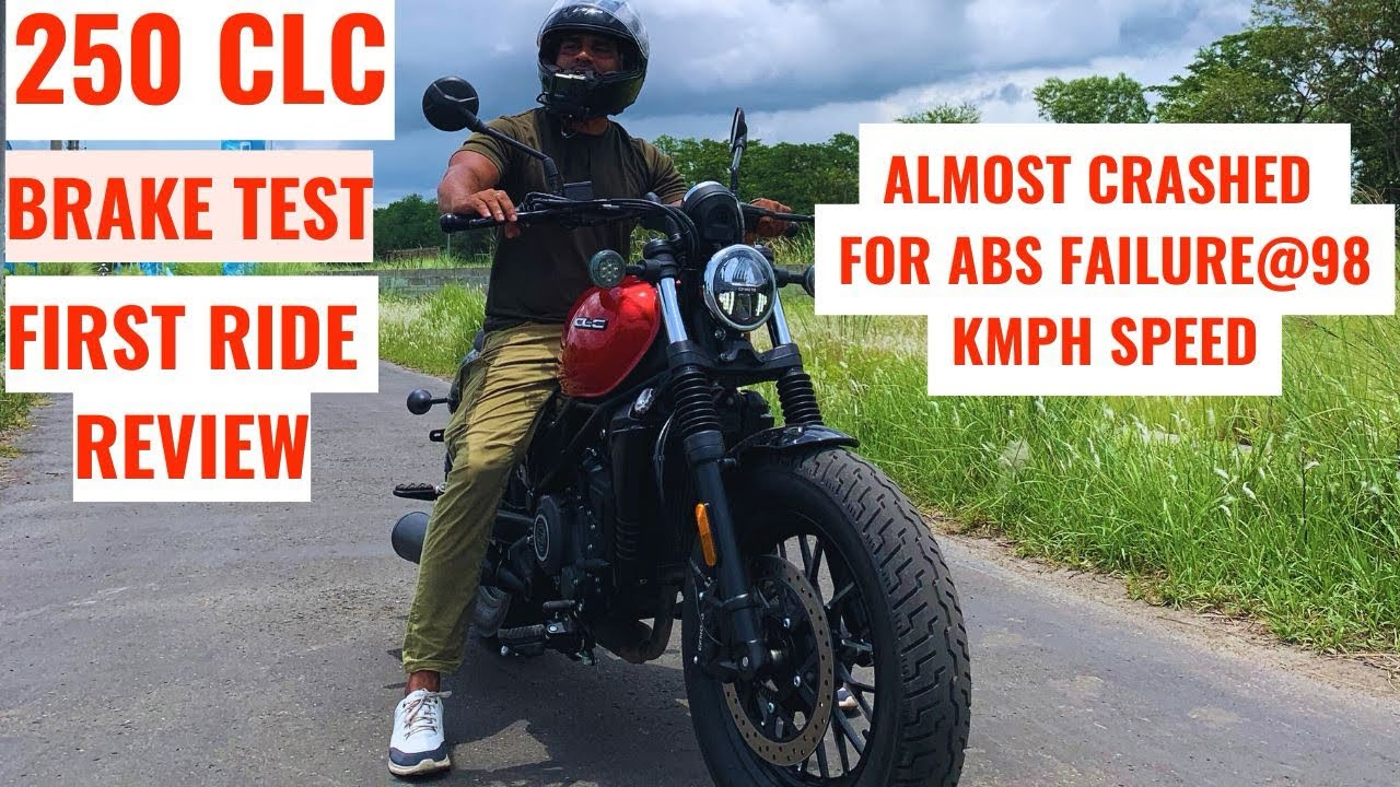 CF Moto 250 CLC First Ride Review and Brake Test