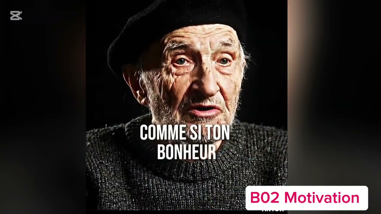 Tu penses que tu as le temps regarde ça. [B02 Motivation]