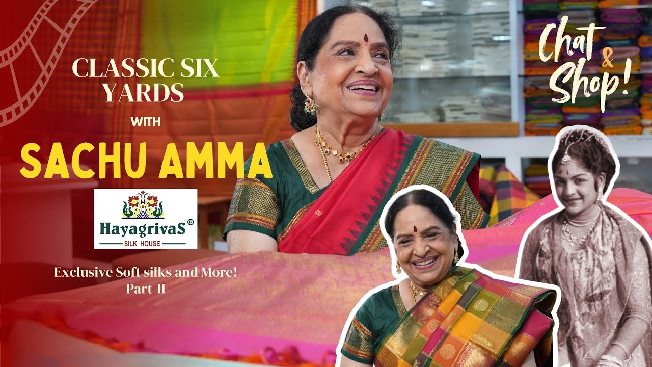 Sachu Amma’s Classic Choices | Hayagrivas Soft Silks | Vintage Colours and Handloom Sarees 🥰
