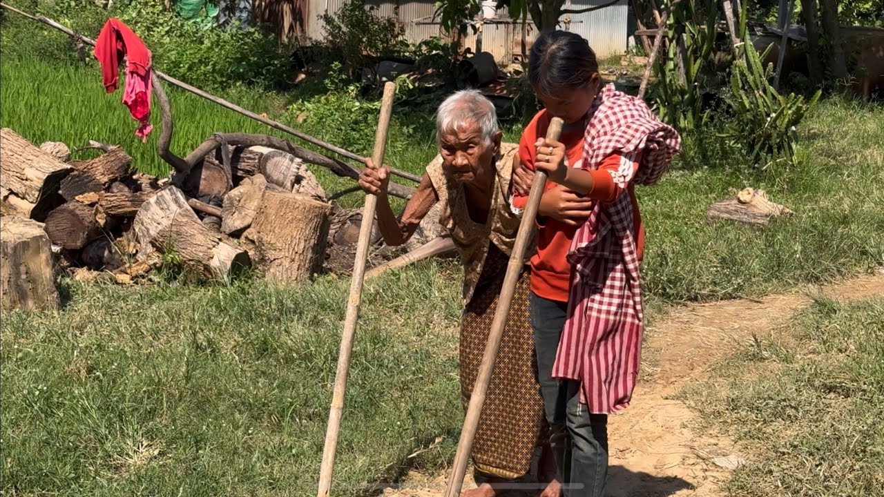 #2121 អាណិតលោកយាយមឿនណាស់គ្មានកូនគ្មានចៅឥឡូវបានអំណោយរំភើបចិត្តខ្លាំងណាស់