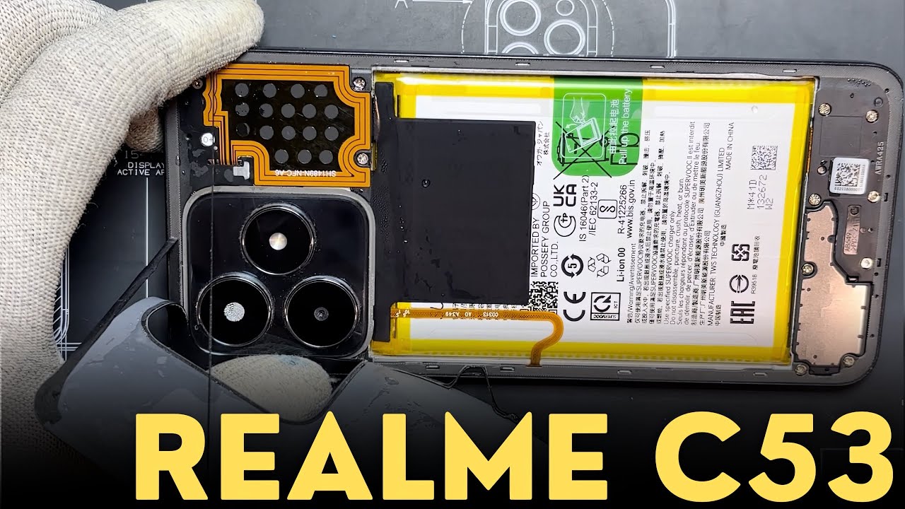 COMO ABRIR O REALME C53 FÁCIL PASSO A PASSO PARA FAZER QUALQUER REPARO 📲