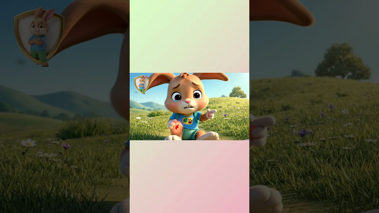 Benny the Bunny™ Has a Boo Boo | Gentle Learning Story for Toddlers 