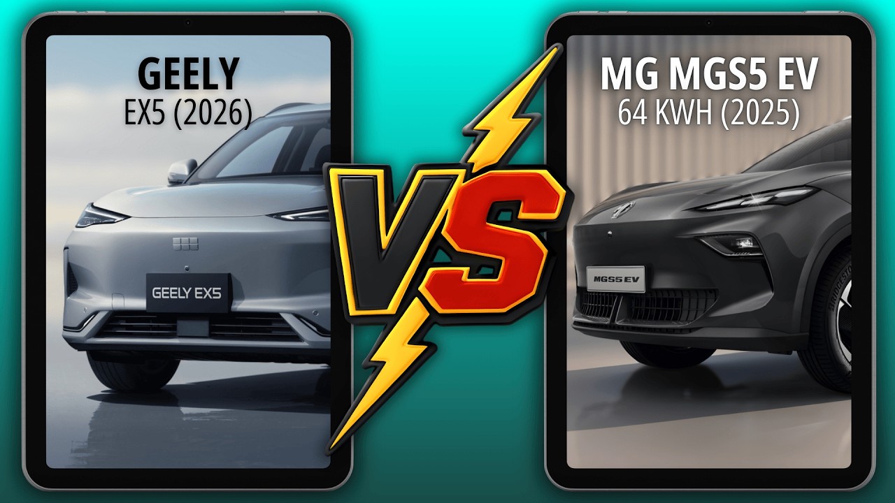 Geely EX5 (2026) vs MG MGS5 EV (2025) | Which EV Wins? ⚡️