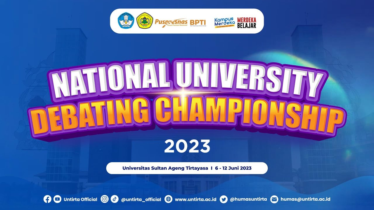 [LIVE]  Round 2 NUDC 2023 - TANJUNGPURA vs. ITB vs. SUMATERA UTARA vs. M. MALANG