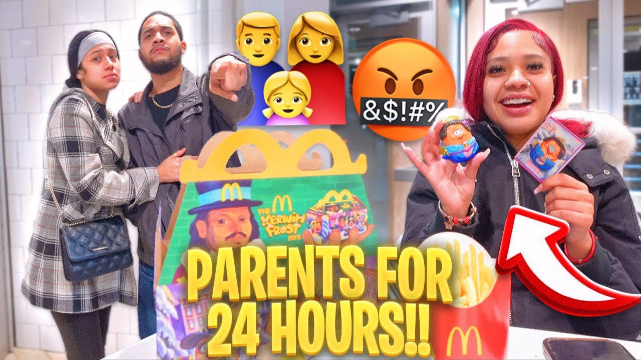 ME AND EMILY BECAME MY SISTER PARENT'S FOR 24 HOURS!... 😒