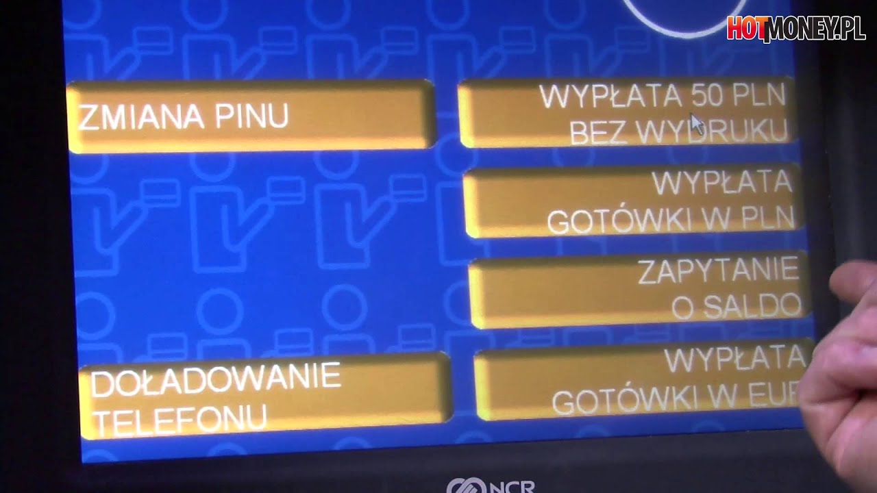 Ten bankomat wypłaca euro. W Polsce!