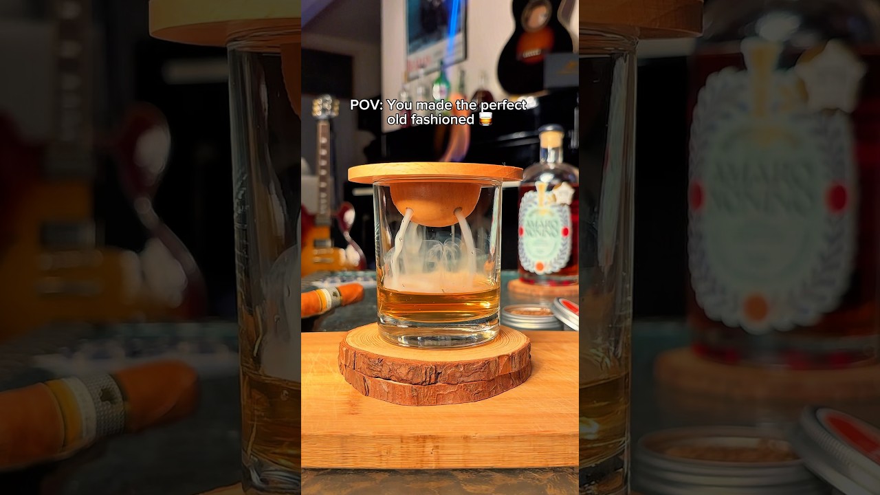 Idealny staromodny 🥃 #nap&oacute;j #koktajle #whisky #bourbon #szkocka #klasyczny #staromodny