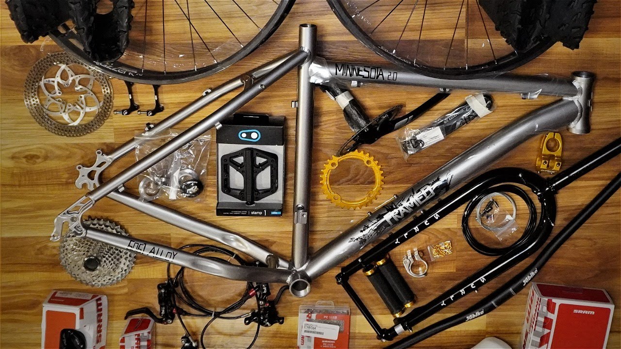 Custom Framed Minnesota 2.0 Fat Bike Dream Build