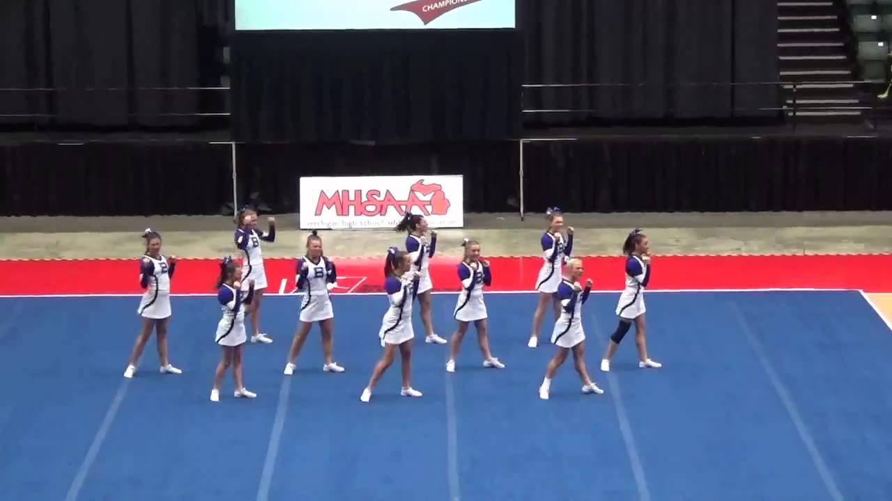 Brandon High School Competitive Cheer Going to States - 2015