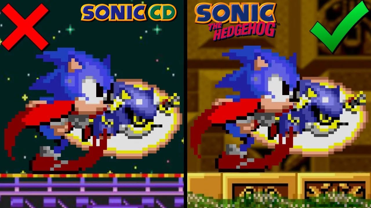 Sonic vs Metal Sonic- The Ultimate Race in Sonic 1
