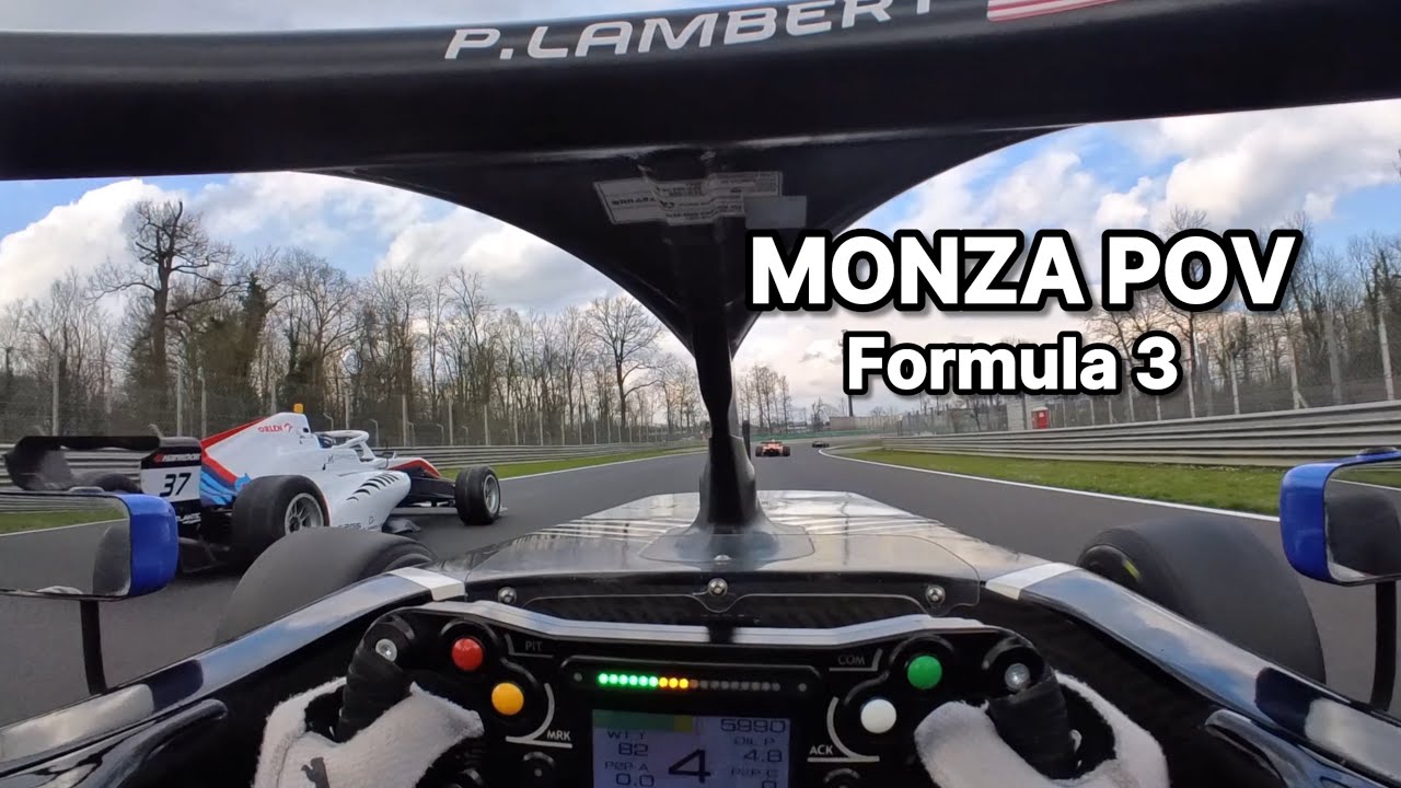 POV: Driving a Formula 3 Car at Monza