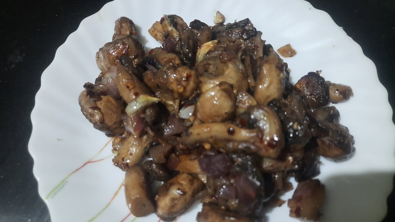 Garlic Butter Mushroom recipe/ yummy tasty mushroom recipe