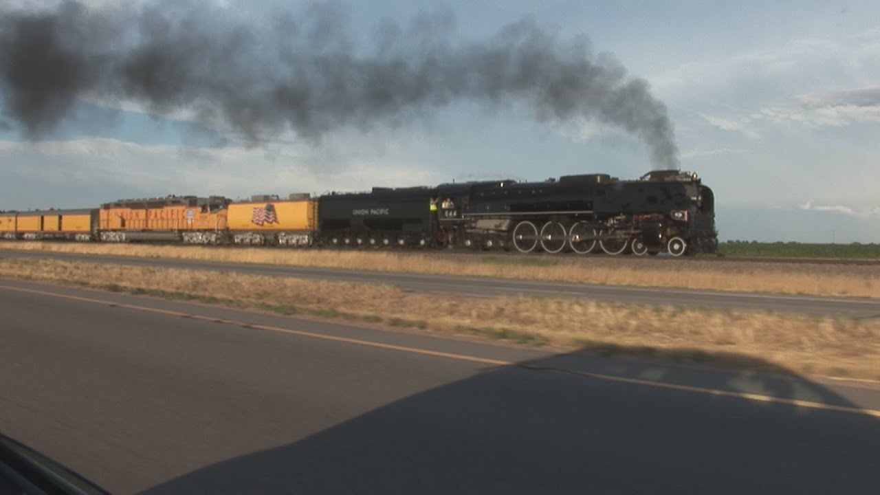 Steam Train Thunder of Union Pacific 844
