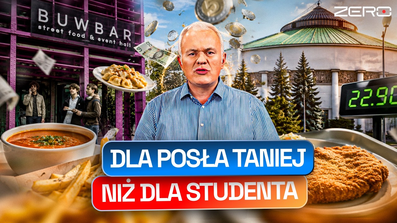 MAZUREK POR&Oacute;WNUJE CENY W SEJMIE I BARZE DLA STUDENT&Oacute;W