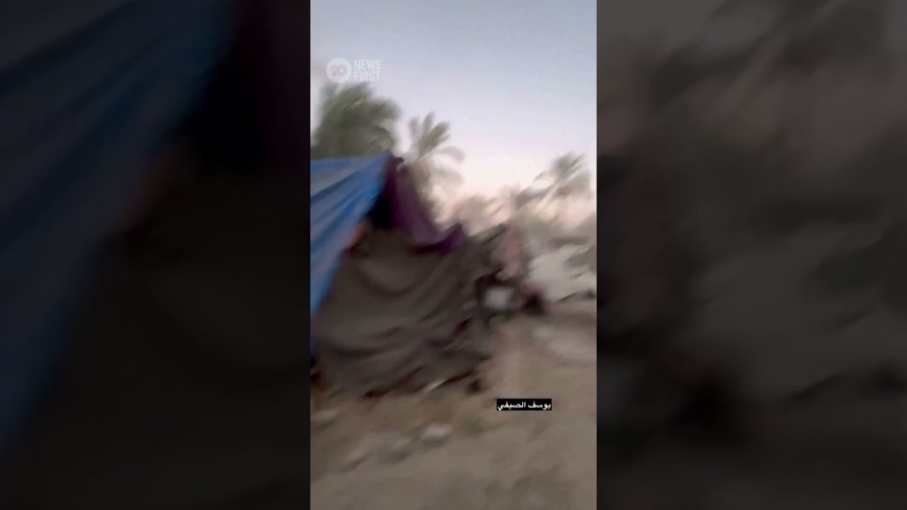 Missile Strike at Gaza Refugee Camp | 10 News First