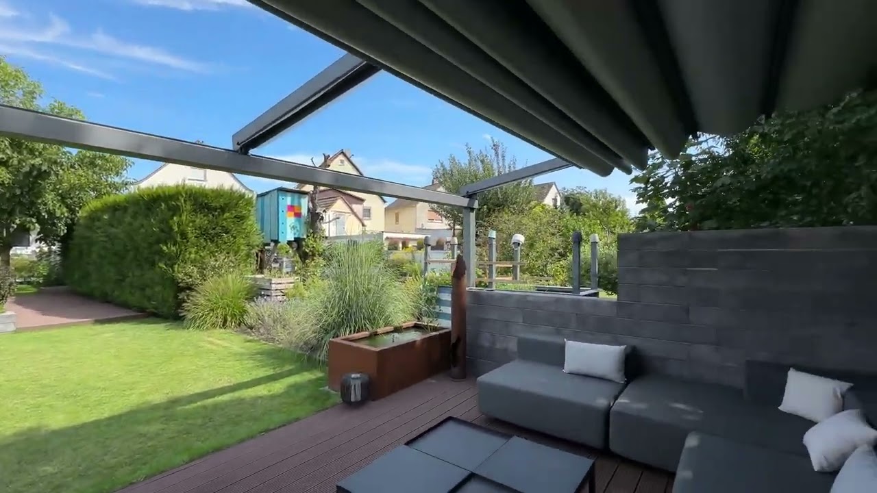 Weinor Pergotex II in Weiterstadt montiert