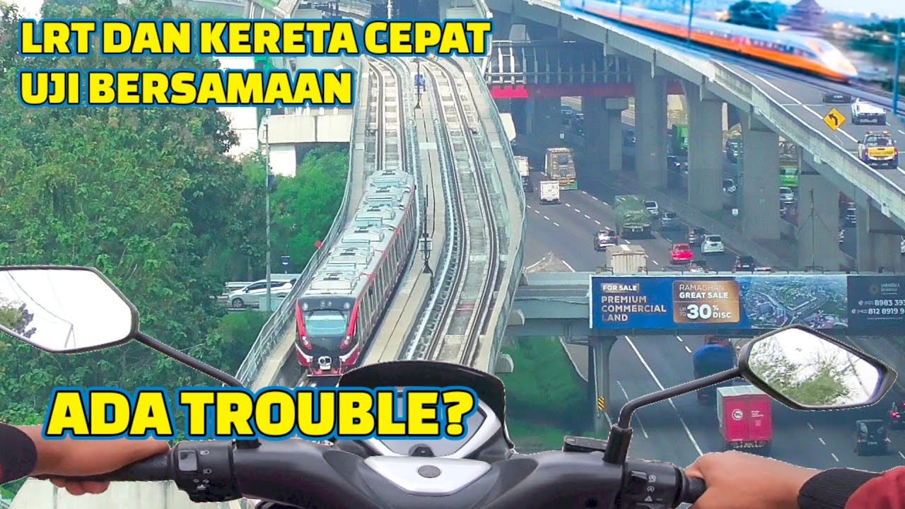 WADUH!! KERETA CEPAT BERHENTI Dan BALIK LAGI KE BANDUNG Gak Sampai Halim Saat Uji Coba Ke Jakarta