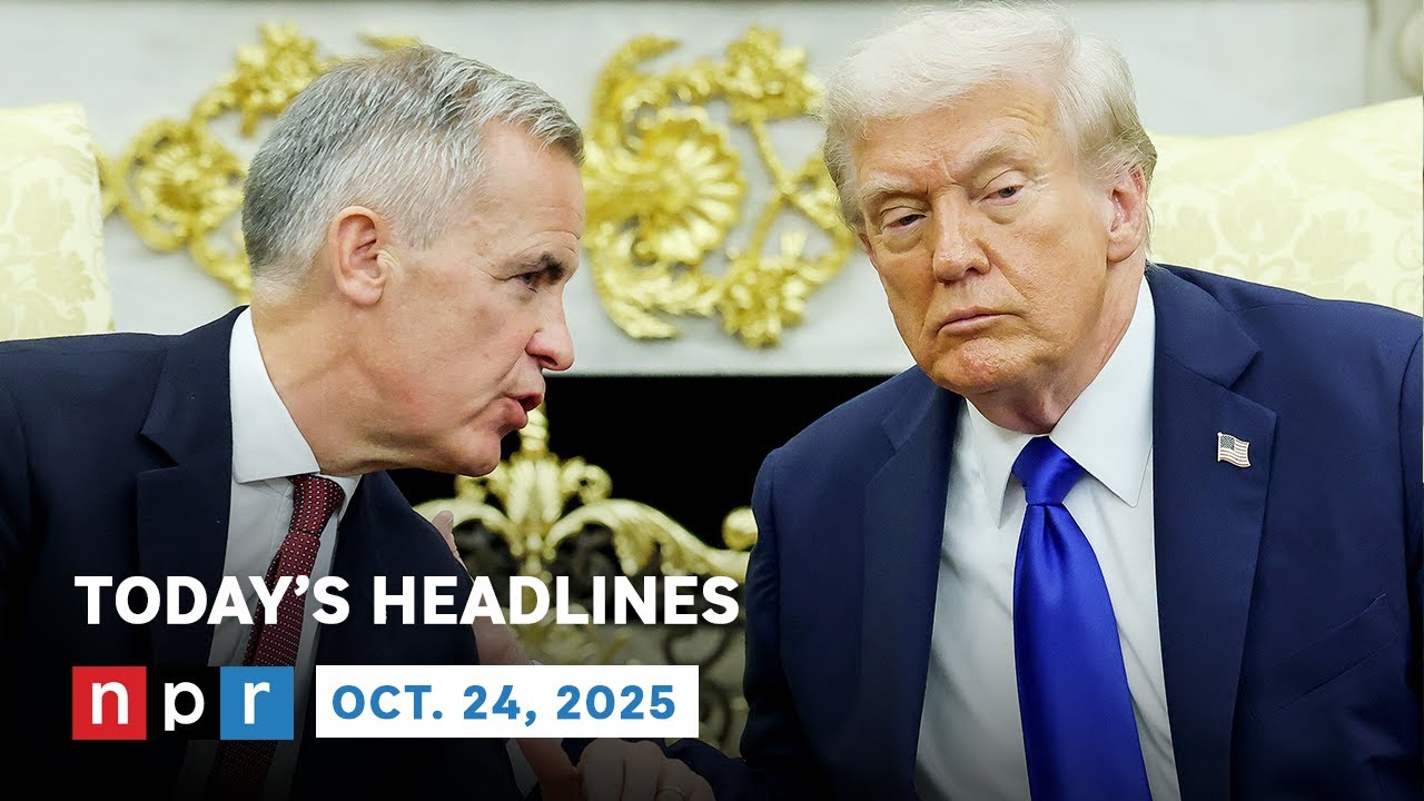 Trump Ends Trade Talks With Canada Over TV Commercial | NPR News Now