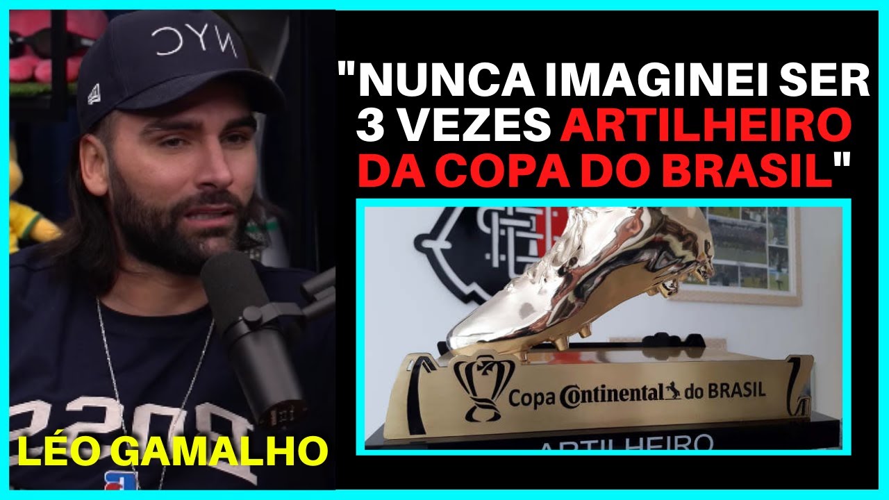 LÉO GAMALHO SOBRE SER ARTILHEIRO DA COPA DO BRASIL (Flow Sport Club) FlowPah Cortes