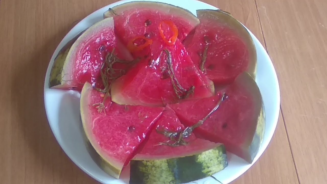 Малосольный арбуз🍉 2 способа. Выбери свой!!!