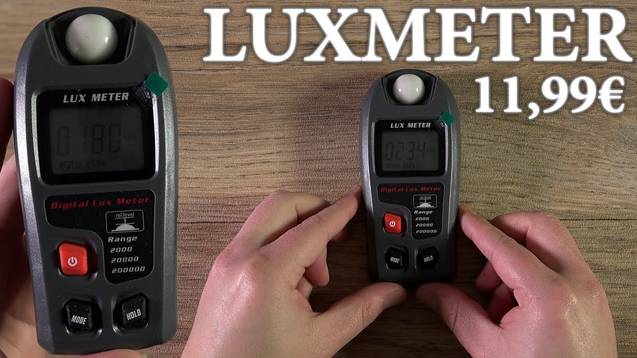 Luxmeter (Lichtmesser) Test / Unboxing / Review