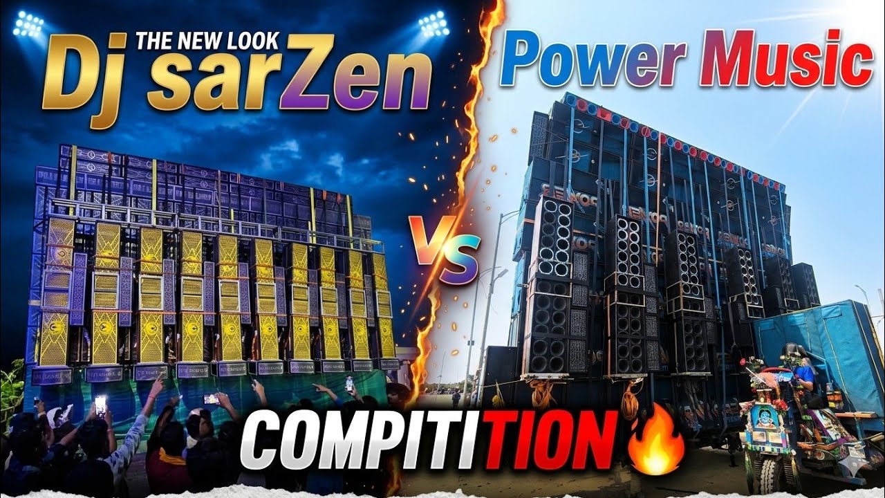 Dj sarZen vs Power Music Compitition 🔥 Kya Bolti public ☠️ The Game changer 🤟