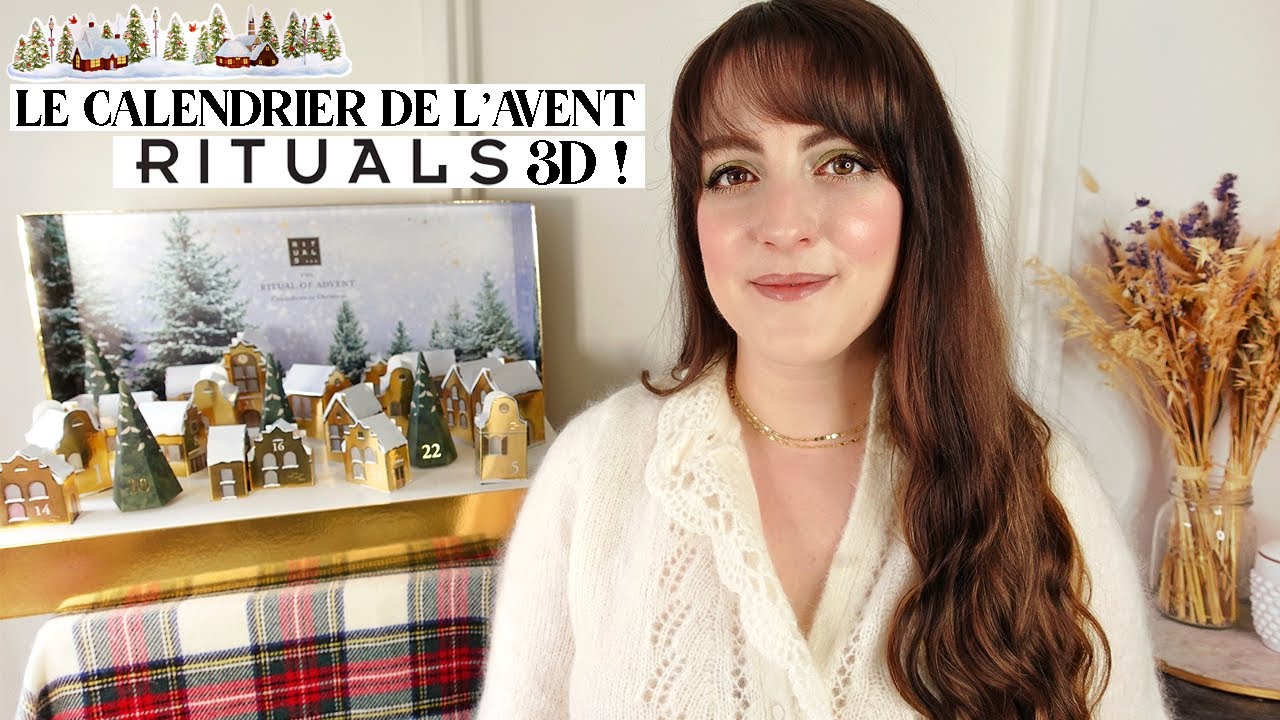Le Calendrier de l'Avent Rituals 3D : le petit village de Noël hivernal 🎄🥰 Unboxing 🎅🏼| LOdoesmakeup