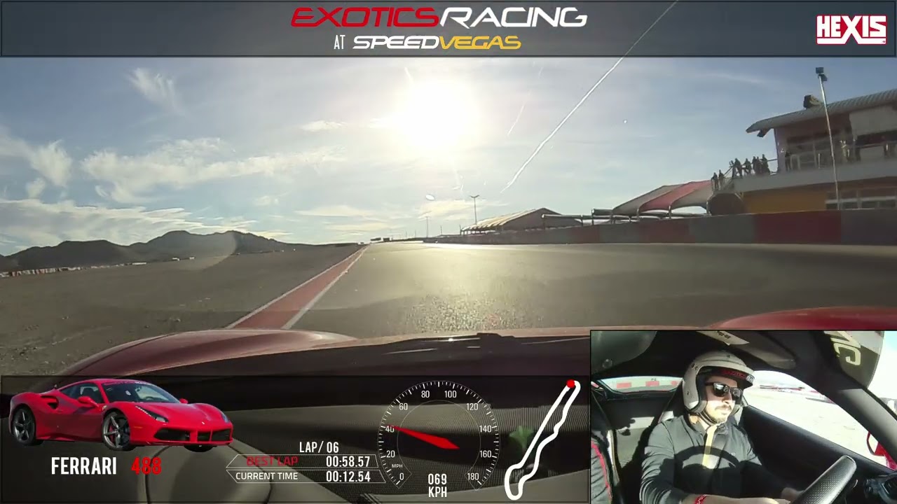 Ferrari 488 GTB Speed Vegas