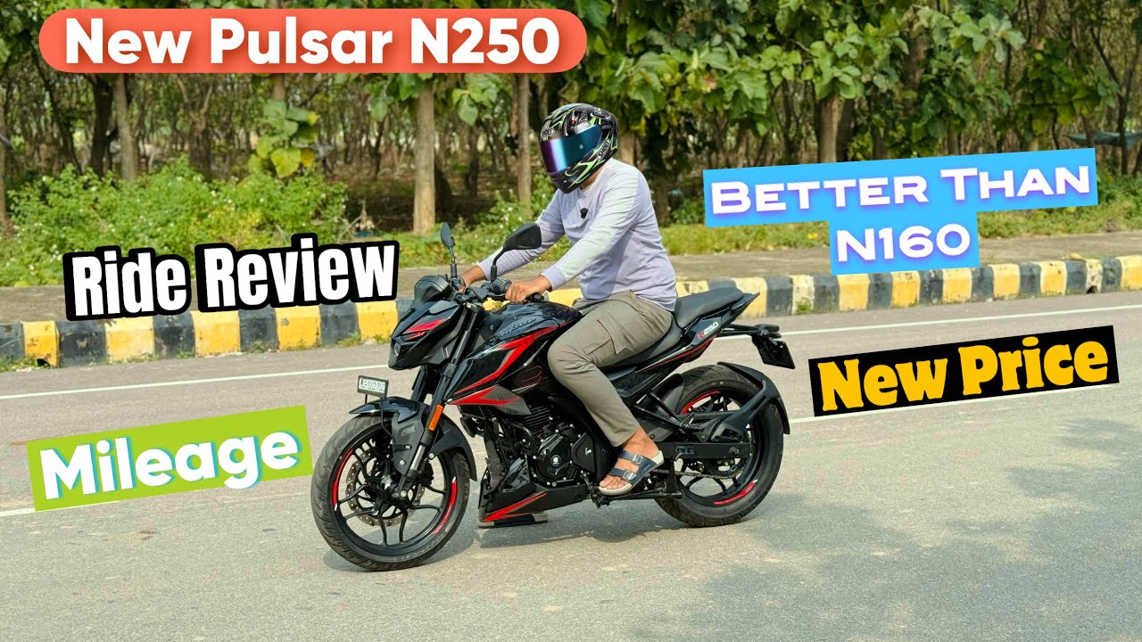 Bajaj Pulsar N250 Ride Review || Price Mileage || N250 Detail Review || Better Than Pulsar N160