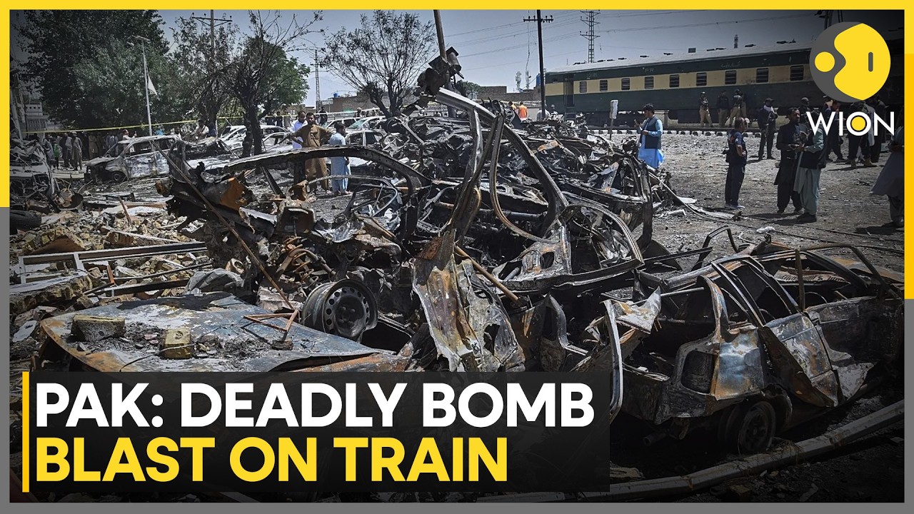 Pakistan: Quetta Train Explosion Kills At Least 24 | WION News