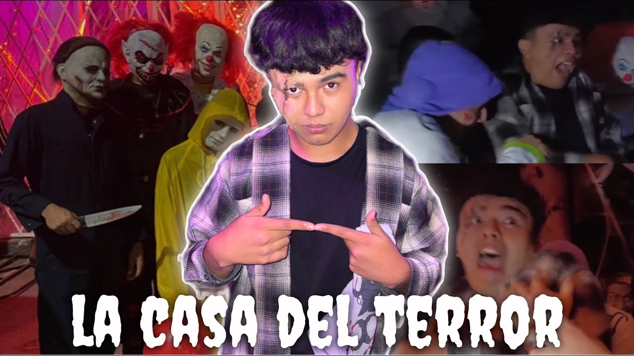 VAMOS A UNA CASA DEL TERROR *CASI NOS DA ALGO* | Marc0s Uriel x @alanmejiamx