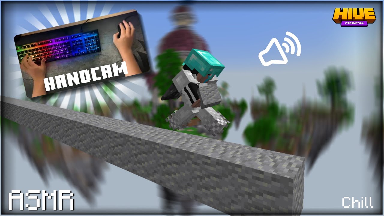 [Handcam] 360FPS Hive Skywars KBMS asmr!
