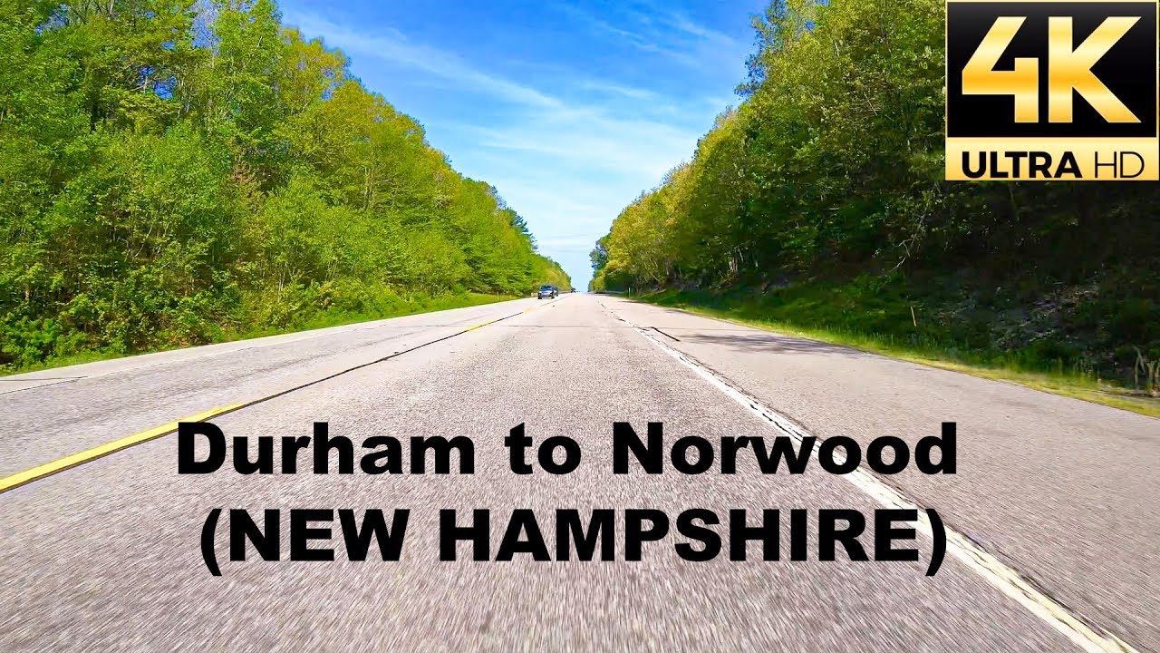 Durham To Norwood, New Hampshire, USA
