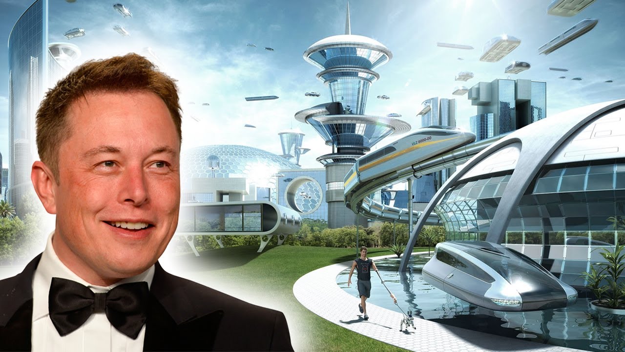 ECCO AVOI LA CITTÀ DEL FUTURO SECONDO ELON MUSK