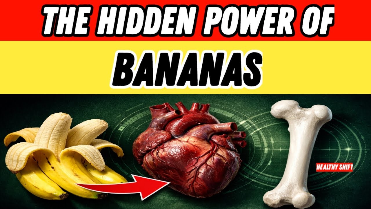 Eat Bananas Every Day: 5 Surprising Health Benefits You Need to Know |  @Healthy shift