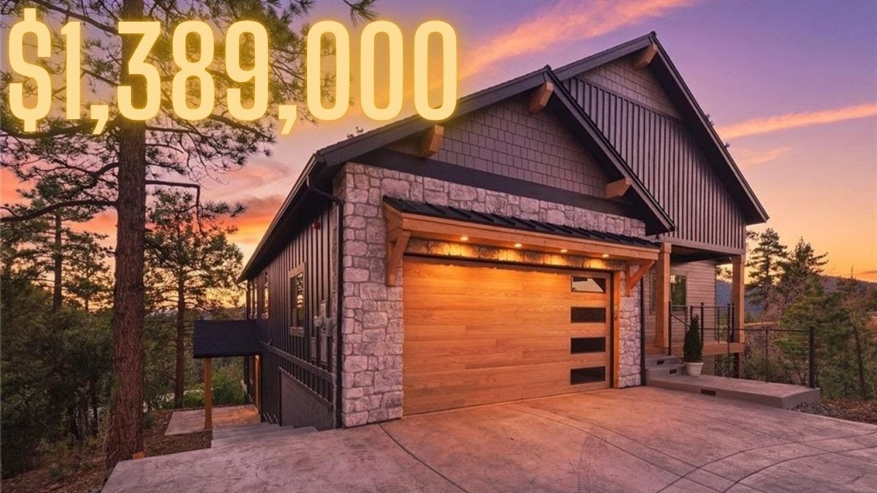 Экскурсия по строящемуся комплексу Big Bear Lake: вид на горнолыжный склон.