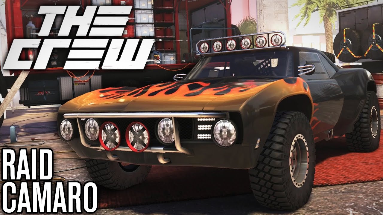 The Crew | MY FAVOURITE RAID CAR! | CHEVROLET CAMARO RS 69 RAID CUSTOMIZATION!
