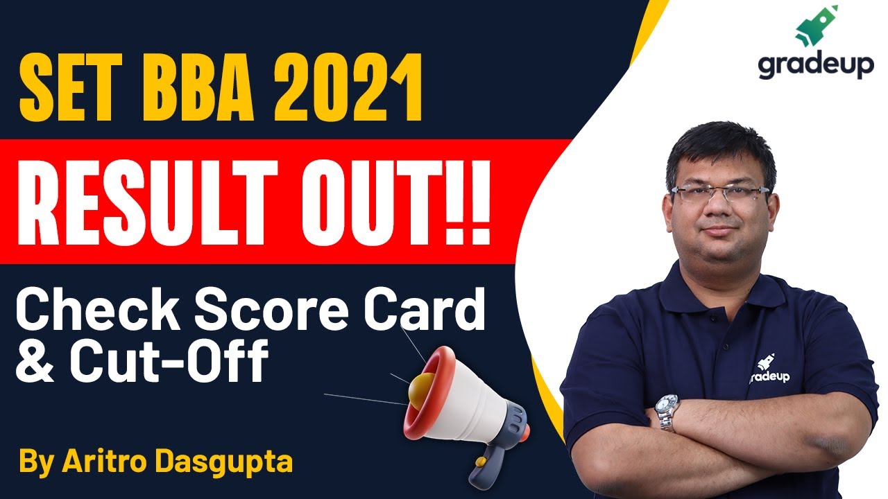 SET BBA 2021 Exam Result Out | SET BBA 2021 Cut-off | Know the Detail | Gradeup