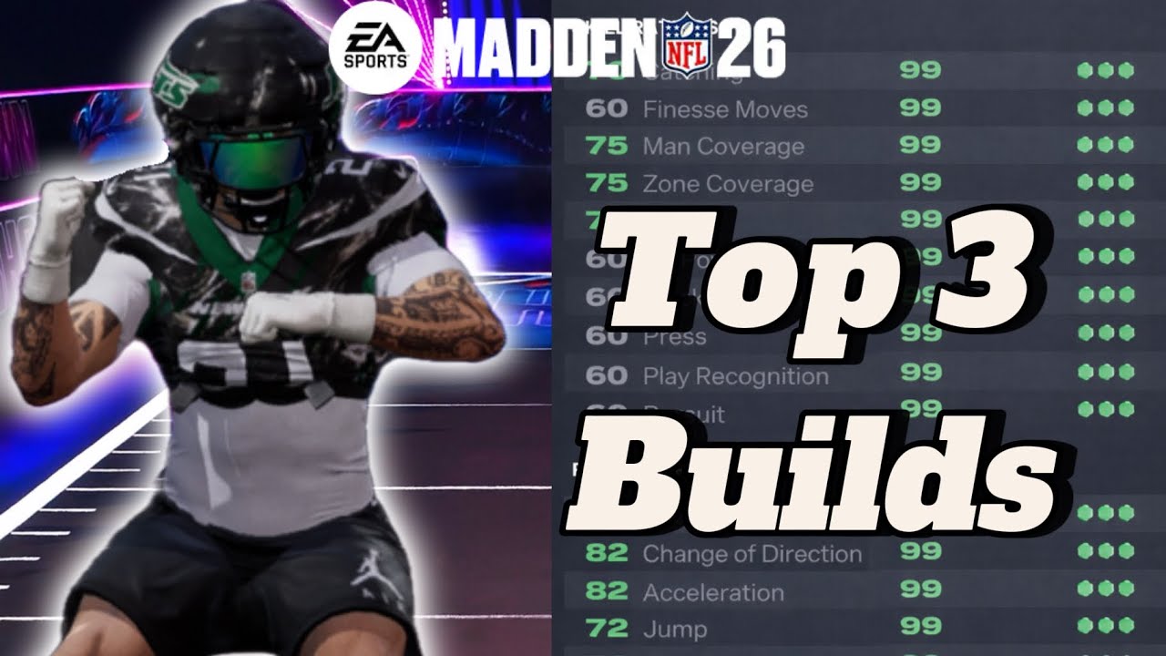 These TOP 3 BUILDS Are BROKEN in Madden 26 Superstar Showdown