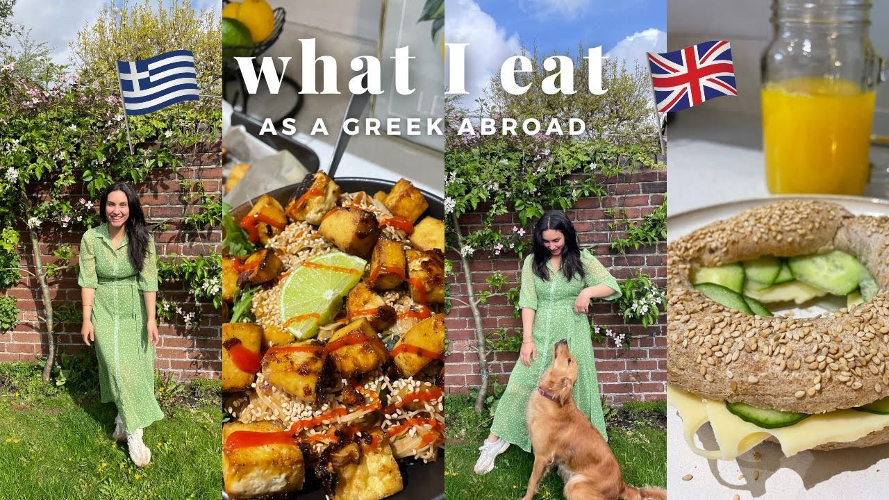 WHAT I EAT IN A WEEK // GREEK ABROAD 🇬🇷