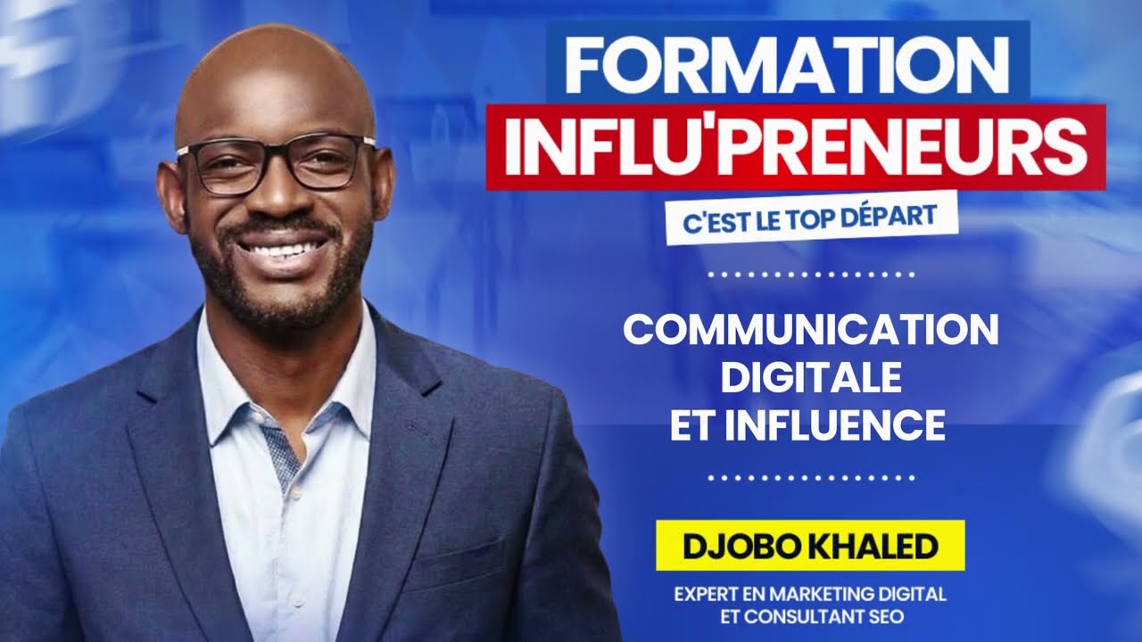 Formation de Khaled Djobo sur la communication digitale et l'influence _ IYBA-SEED INFLUPRENEUR