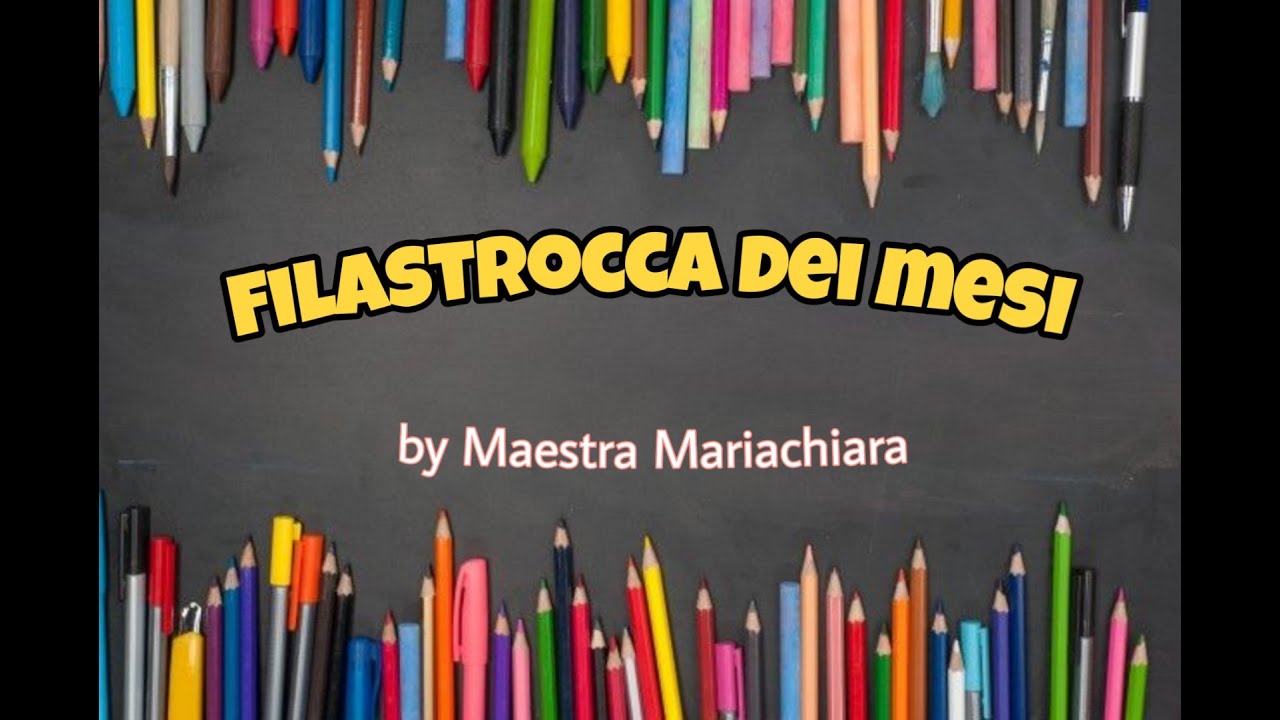 Come imparare i mesi dell'anno per bambini della primaria - Filastrocca dei mesi - Didattica