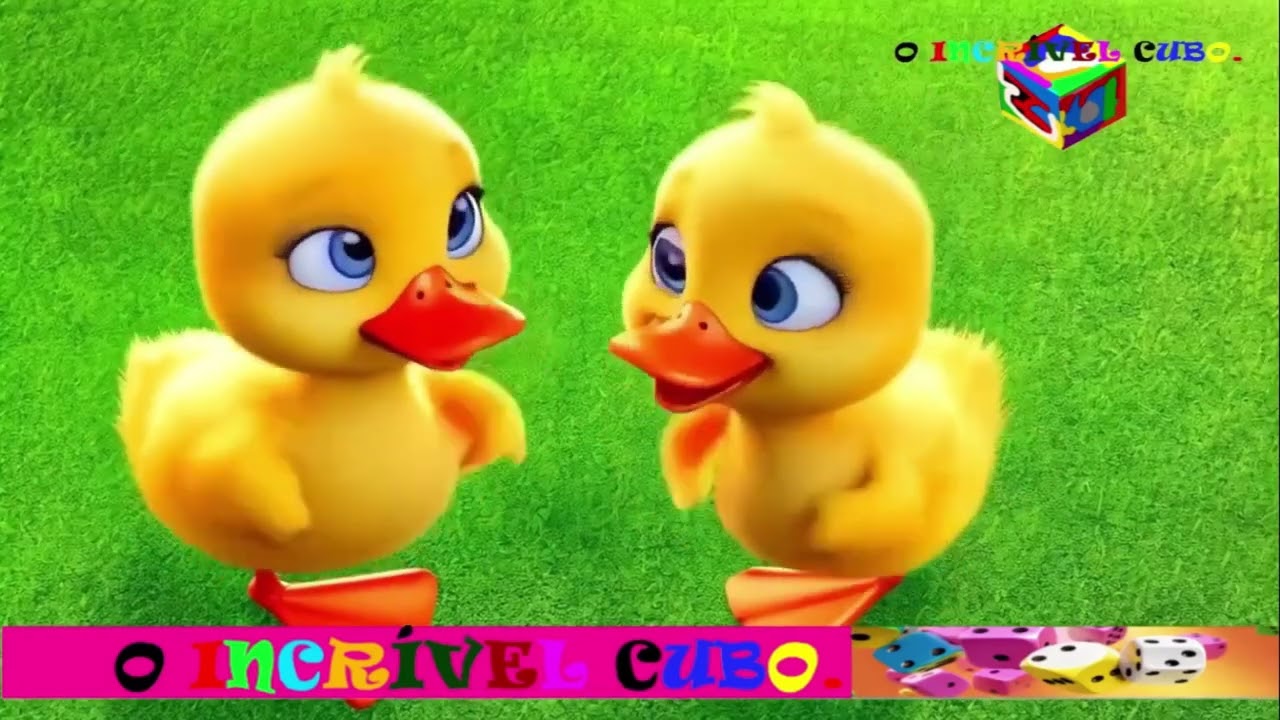 Música para Crianças | Desenho animado Infantil | Aventuras do Patinho Amarelinho e seus Amigos !