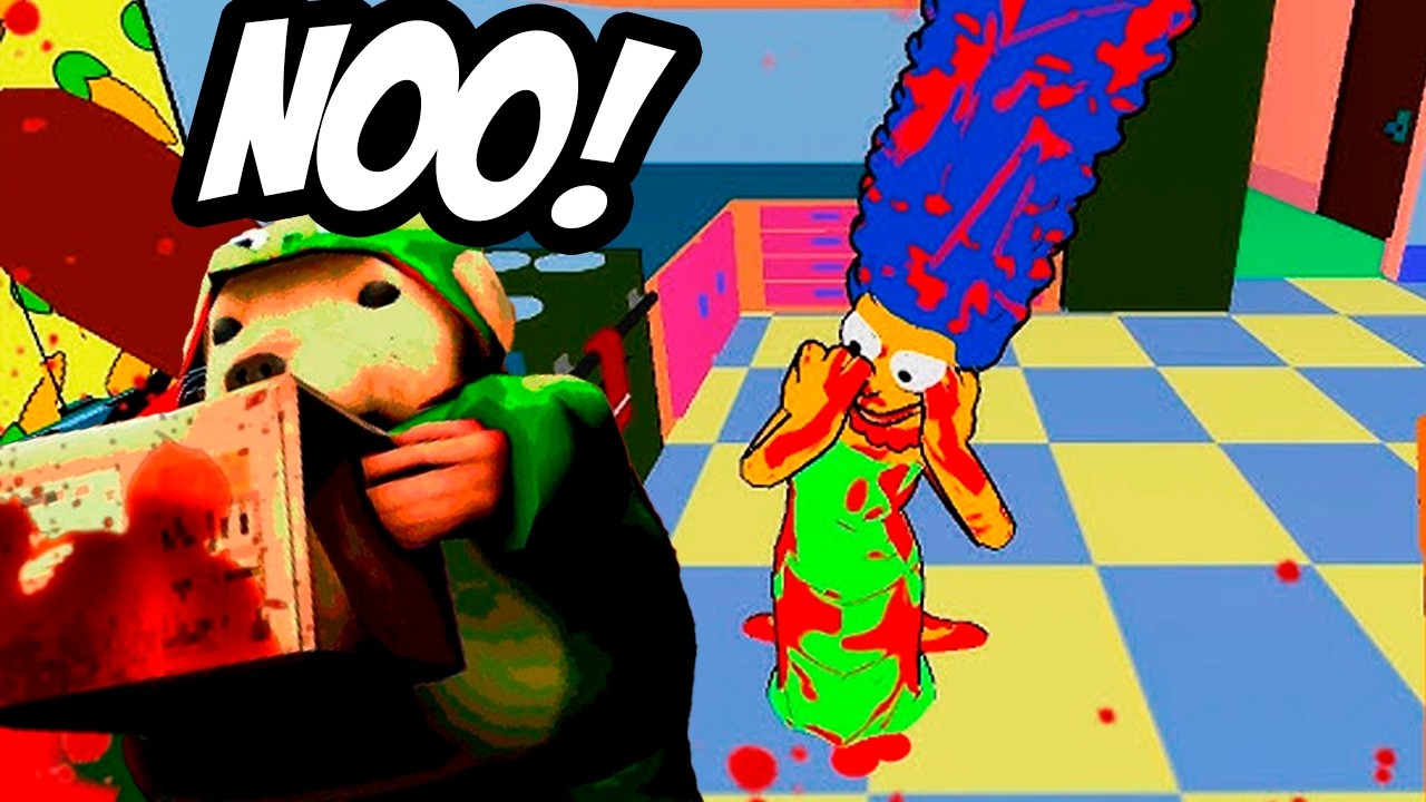 este JUEGO de los SIMPSON fue baneado de Roblox... 💀