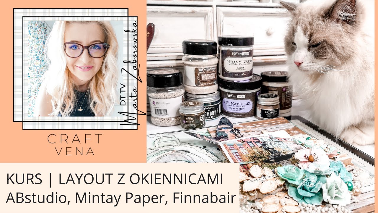 Layout - NEPTUN I OKIENNICA ,CRAFTVENA - ABstudio, Mintay Papers, Finnabair
